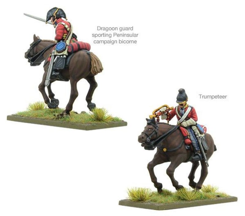 WARLORD GAMES Warlord Black Powder British Union Brigade Cavalry Figures Tabletop Miniatures - Plastic Paintable Miniature 1700-1900 Soldiers Set, Unpainted Table Top 28mm Military Minifigures for Adults - Image 2